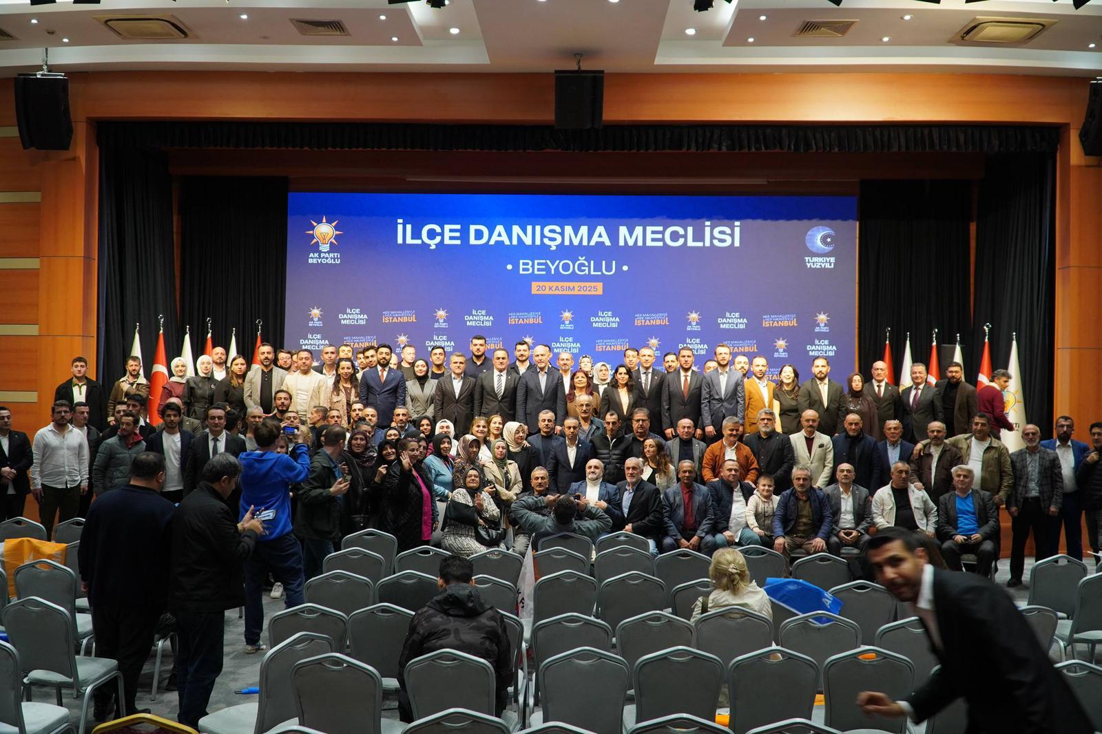 İLÇE DANIŞMA MECLİSİ TEŞKİLAT GÜNDEMİYLE GERÇEKLEŞTİRİLDİ