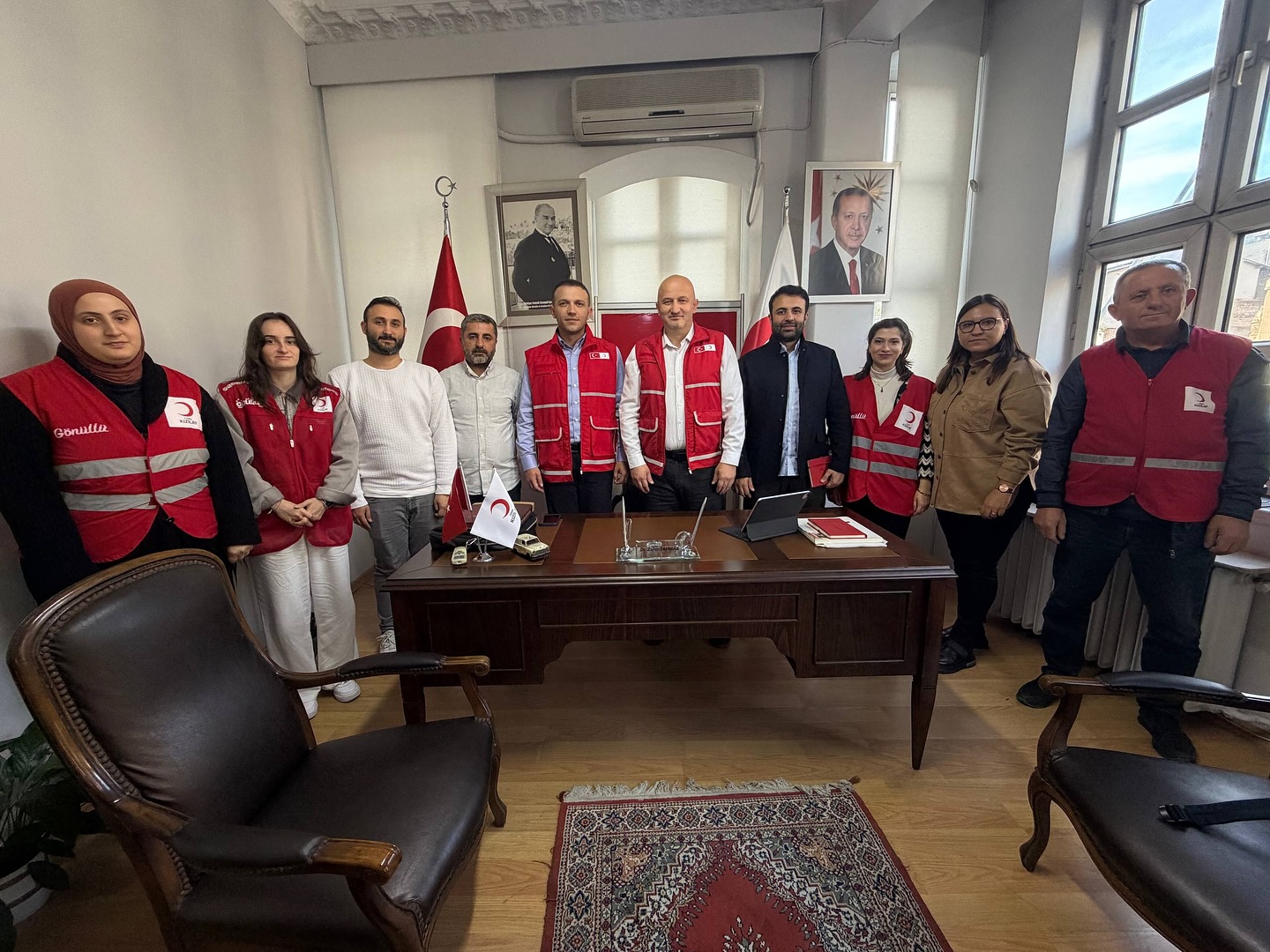 TÜRK KIZILAY BEYOĞLU ŞUBESİNE ZİYARET