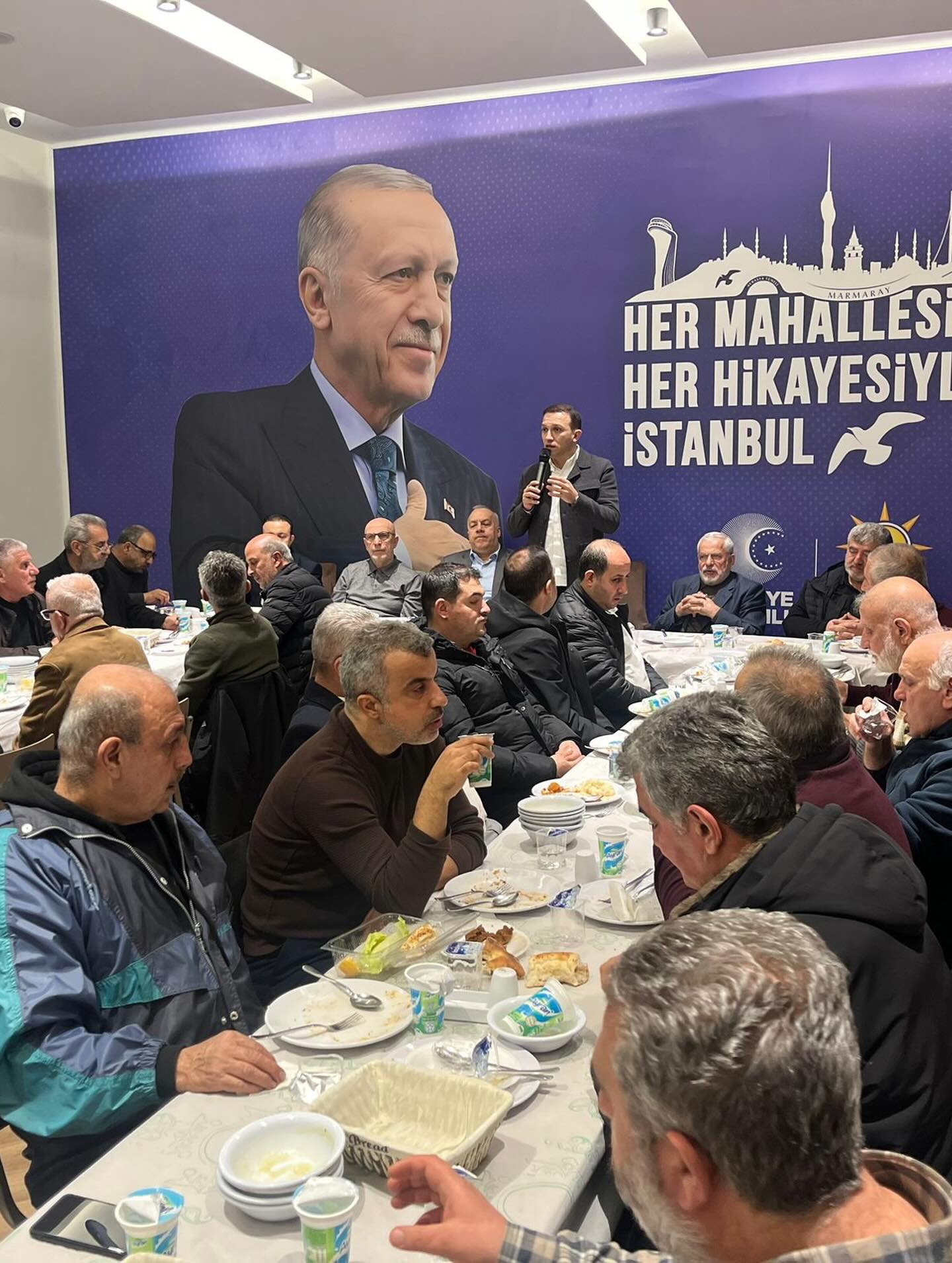 TOPHANELİ KOMŞULAR AYNI SOFRADA BULUŞTU