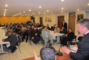 Bülbül kocatepe mahallesi sakinlerinin   ilçe ziyareti