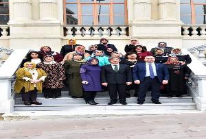 SARIYER İLÇE KADIN KOLLARI YÖNETİMİNİ BELEDİYEMİZDE AĞIRLADIK