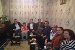 Şehit Aile Ziyaretleri Gerçekleştiriyoruz.